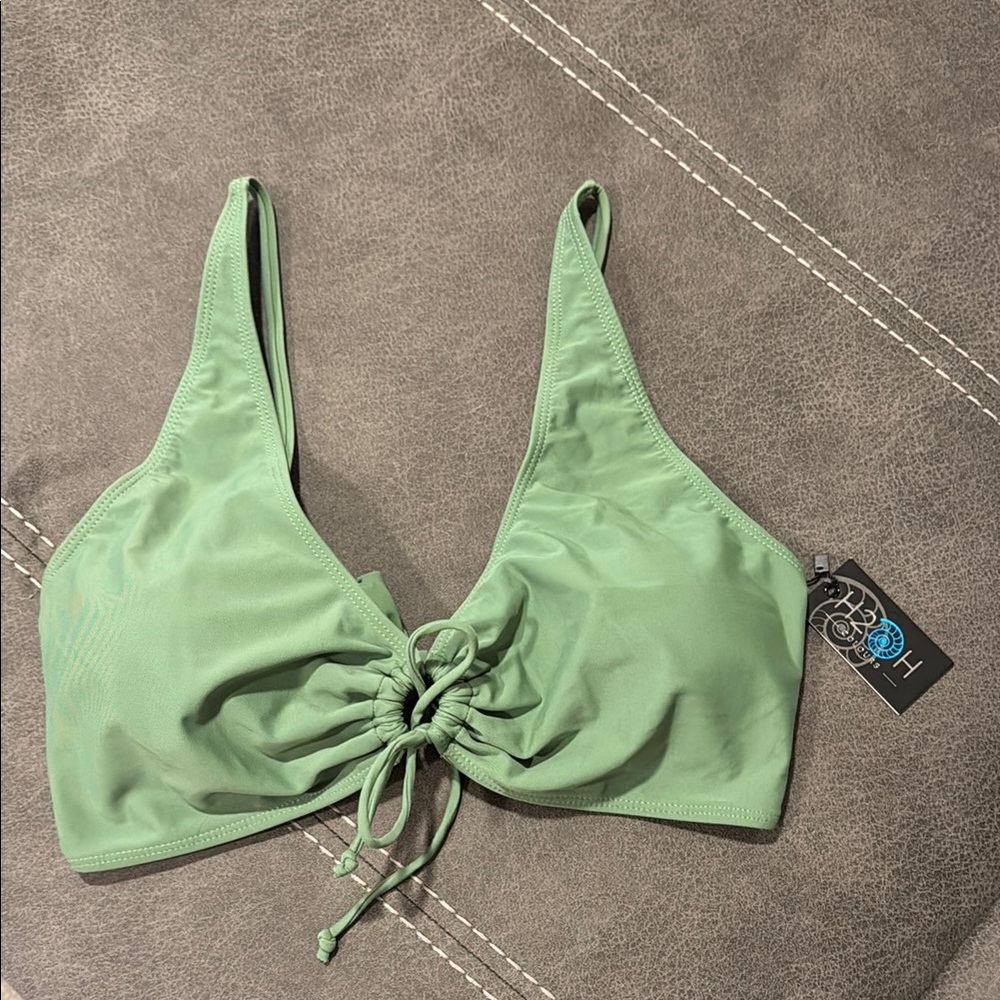 H2OH Colours Bikini Top NWT
